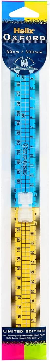 Helix Oxford Clash 30cm Folding Ruler