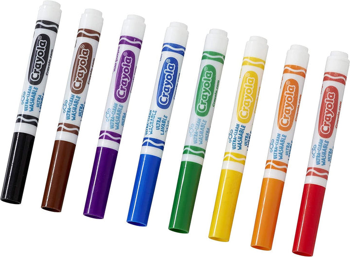 Crayola Washable Markers Broad Line 8 Pack