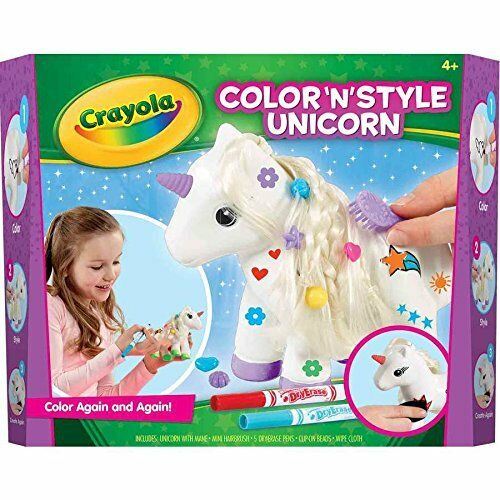 Crayola Kids Fun Art Colour 'n' Style Unicorn Craft Kit