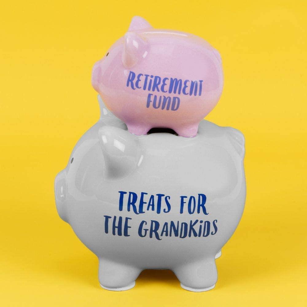 Pennies & Dreams Ceramic Piggy Bank