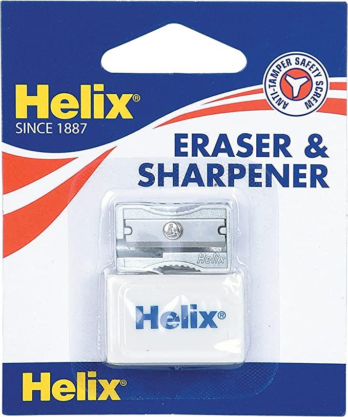 Helix Sharpener And Eraser Set