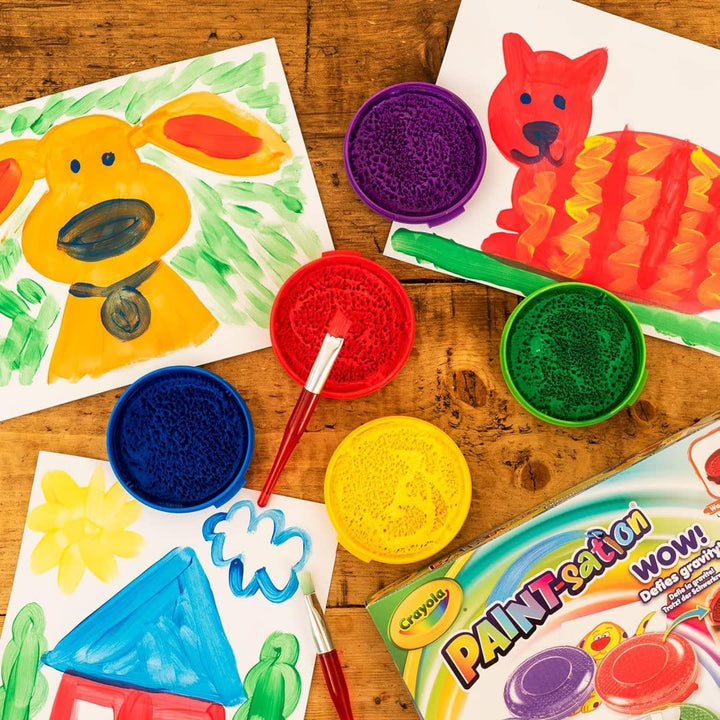 Crayola Paint-Station On The Go Blue