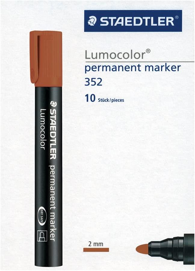 Staedtler Lumocolor Bullet Tip Permanent Markers