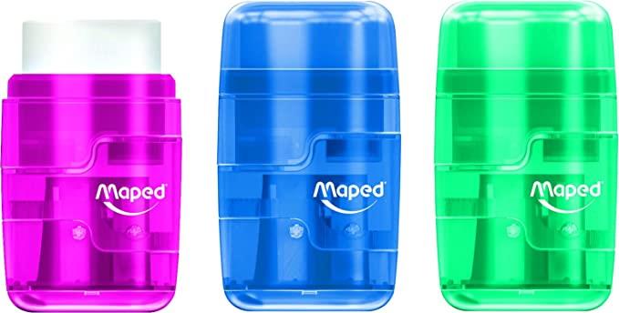 Maped Wigo Connect Translucent Eraser with 2 Display Holes