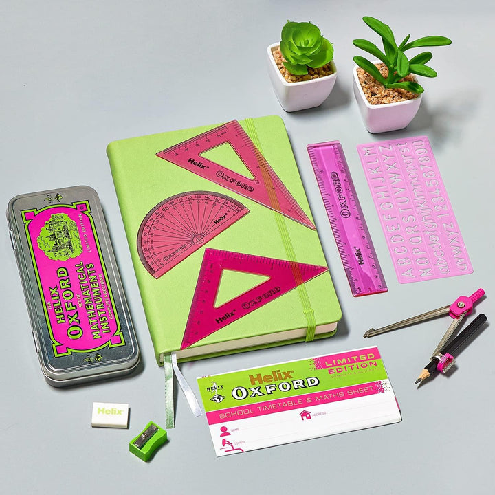 Oxford Clash Pink Maths Set