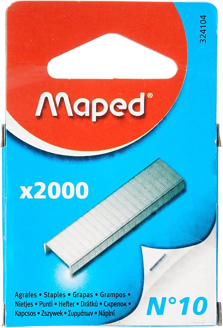 Maped Staples Blue 2000 Pack