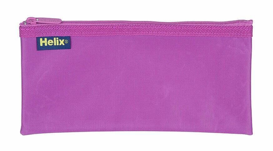 Helix Nylon Pencil Case 200x100mm (8" x4") Q65040