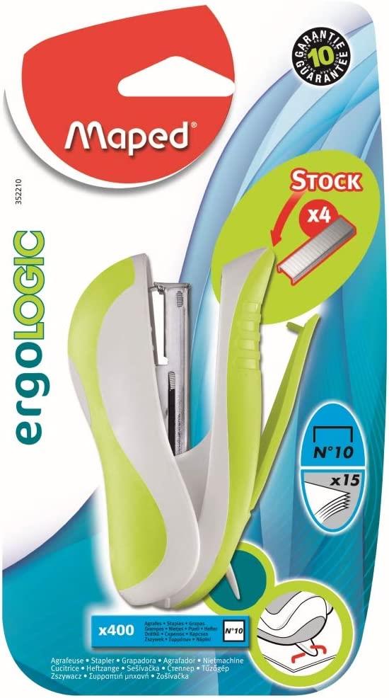 Maped Ergologic Pocket Stapler including 400 staples