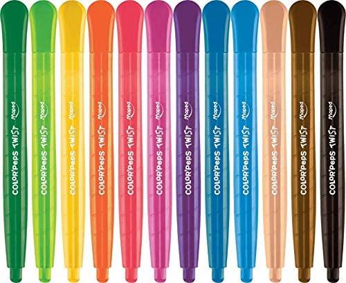 Maped Color Peps Twist Crayons