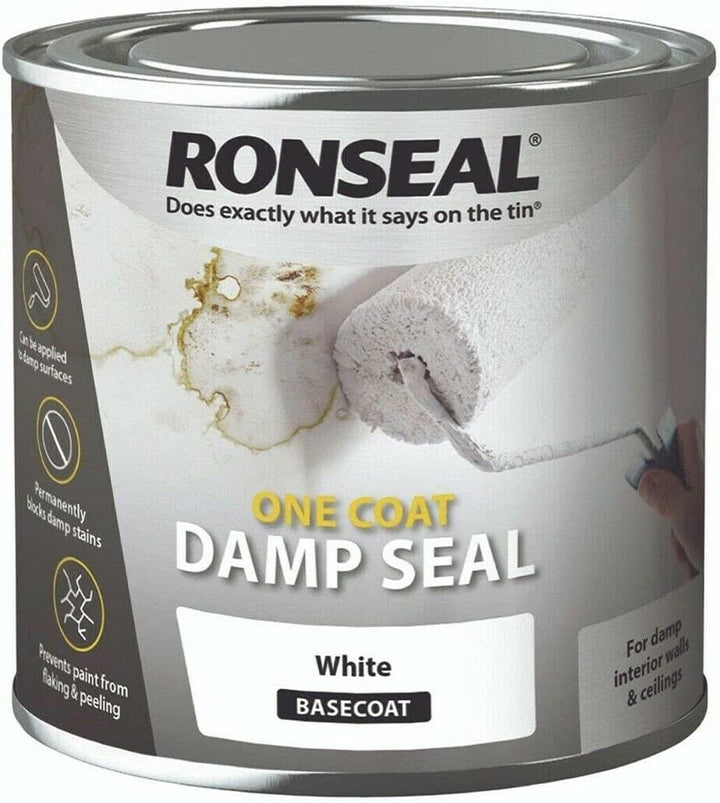 Ronseal One Coat Damp Seal White