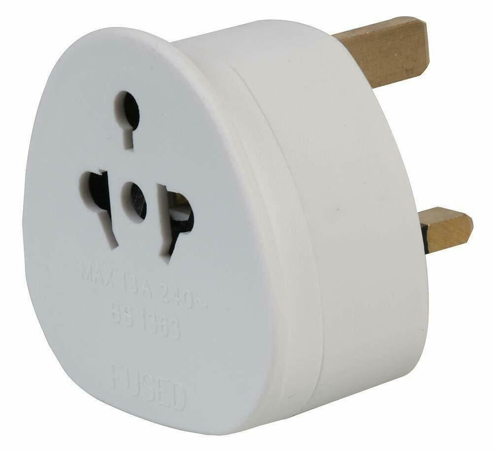 3Pin Universal Plug Travel Adaptor to UK-USA AUS AU US to uk New Visitor Adaptor