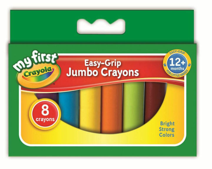 Crayola My First Easy Grip Jumbo Wax Crayons