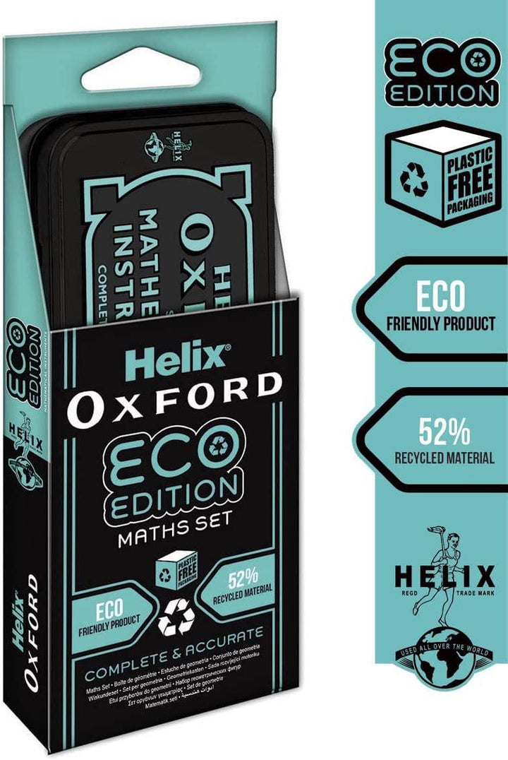 Helix Oxford Eco Maths Set  Blue