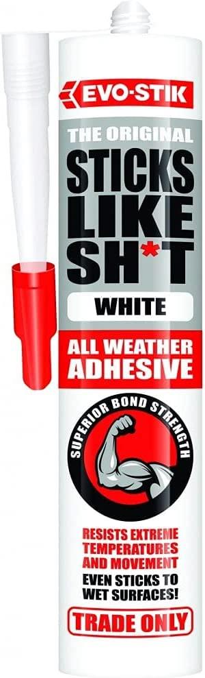 Evostik Sticks Like Sh#t Adhesive White 290ml