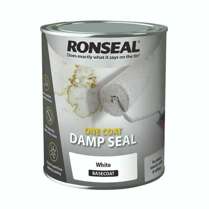 Ronseal One Coat Damp Seal White