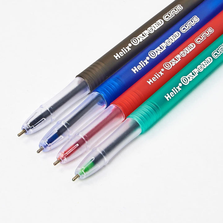 Helix Oxford Curve Pens - Assorted Colours