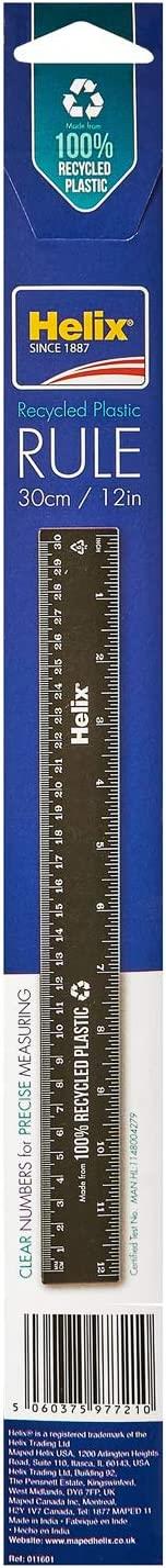 Helix Recycled Plastic Ruler 30CM