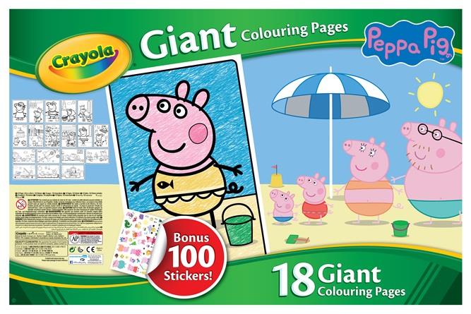 Crayola Peppa Pig Giant Pages