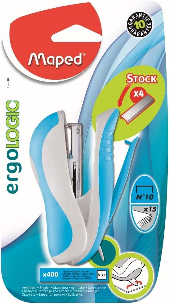 Maped Ergologic Pocket Stapler including 400 staples